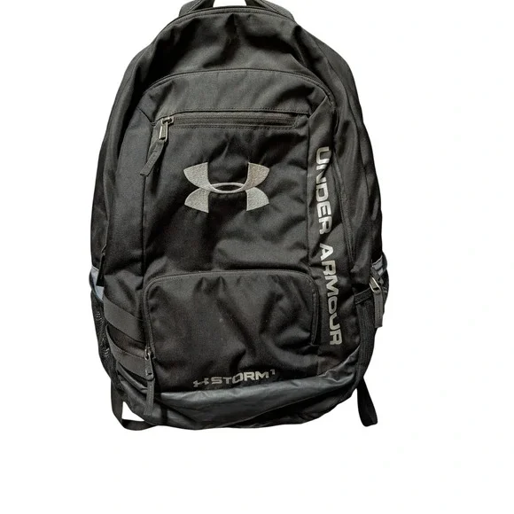 Under Armour Storm1 Backpack Unisex OSFM Black Gray Good Laptop Sleeve Padded