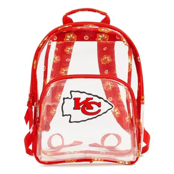 Kansas City Chiefs Clear Small Backpack Vera Bradley Stadium Approved NFL New