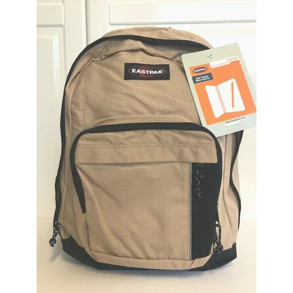 NEW Vintage Eastpak Tomah Backpack Maple Bookbag Padded Back
