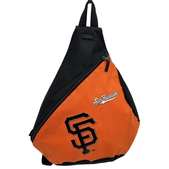San Francisco Giants Slingback Backpack Orange‎ Black Baseball MLB Sports