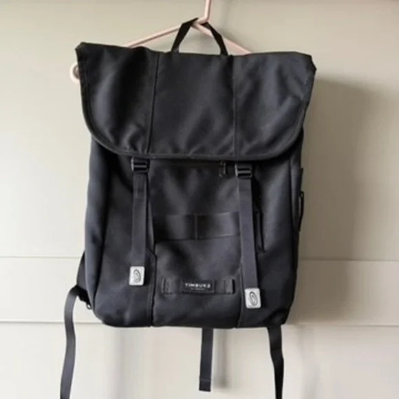 Timbuk2 Rogue Laptop Backpack Black Neon Green Commuter Travel Bag OS