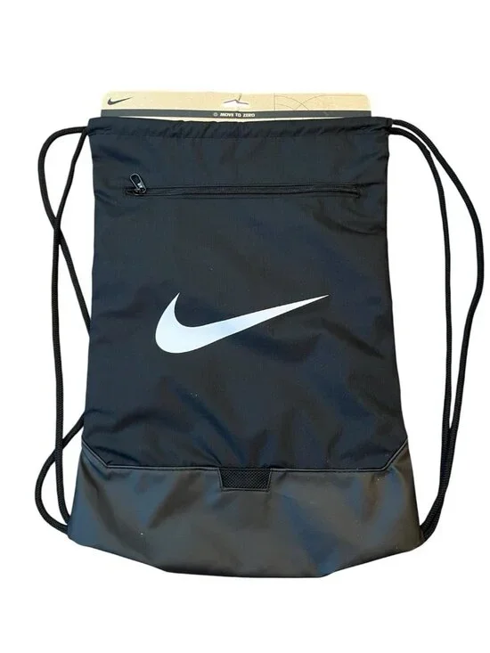 Nike Brasilia 9.5 Drawstring Backpack Bag Training Gym Durable Athleisure NWT
