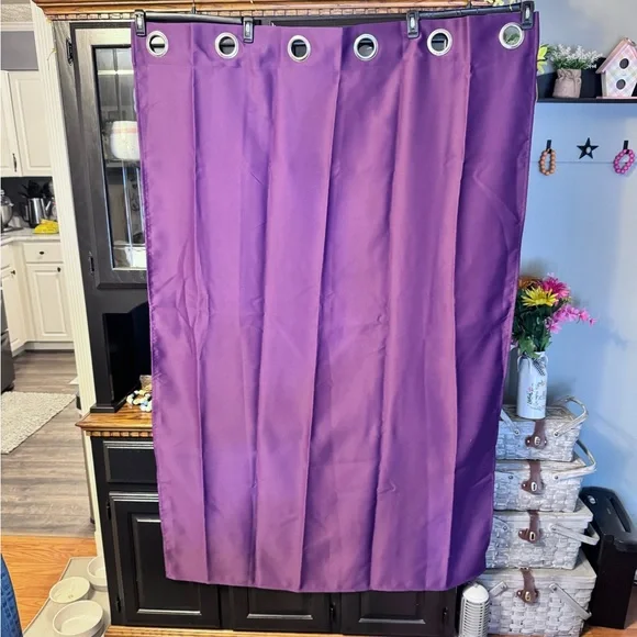 Set of Purple Curtains includes‎ 2 Panels.