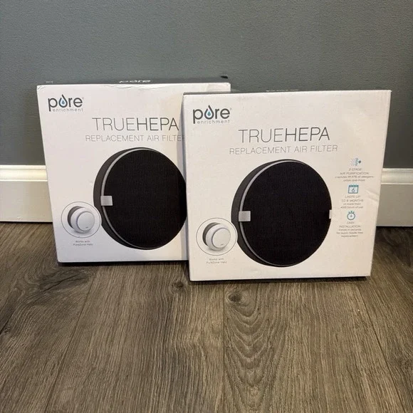 2 Pure Enrichment True HEPA Replacement Air Filter PureZone Halo Lot PEADFIL