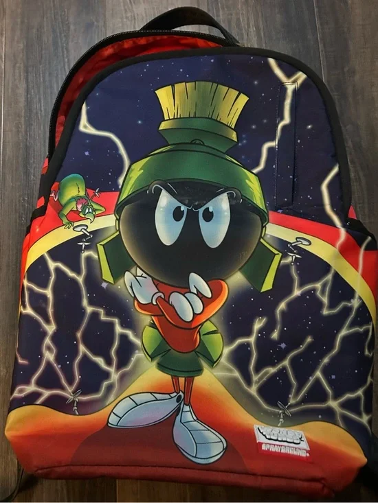 Sprayground LOONEY TUNES MARVIN PLANET X BACKPACK laptop Limited Edition
