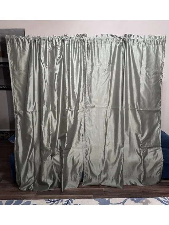 Chris Madden JCP Home Collection Sage Green  2 Panels 54