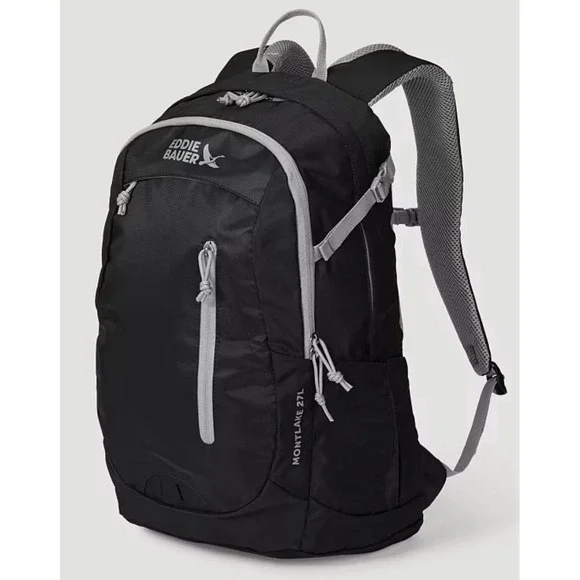 Eddie Bauer‎ Montlake 27L Durable Backpack Large Hiking Camping Travel Laptop