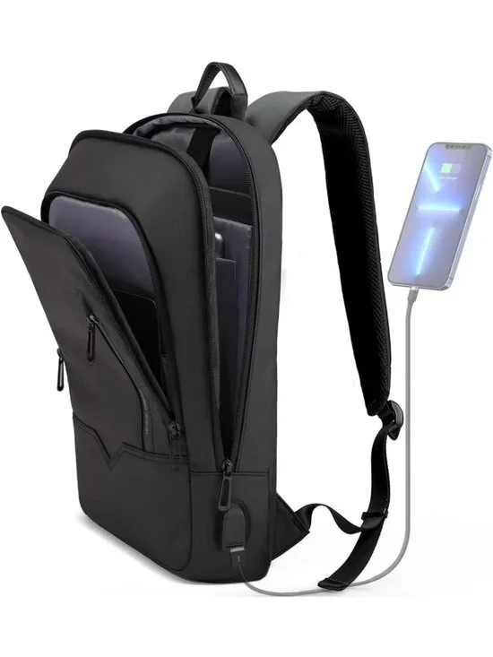 Slim Laptop Backpack for Men | Stylish Business Bag | Lightweight & Durable