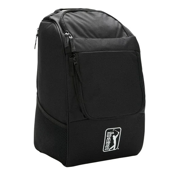 PGA TOUR Golf Disc Backpack‎ Lightweight Sports Travel Bag Black