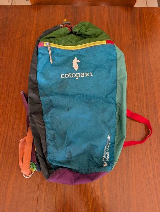 Cotopaxi Luzon 18L Del Dia Backpack Multicolor Hiking Travel Daypack Pre Owned
