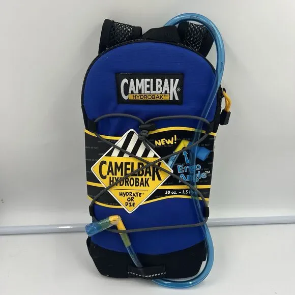 Camelbak Hydrobak Hydration Backpack 1.5L 50 OZ Charcoal Black Navy Blue NEW!!!