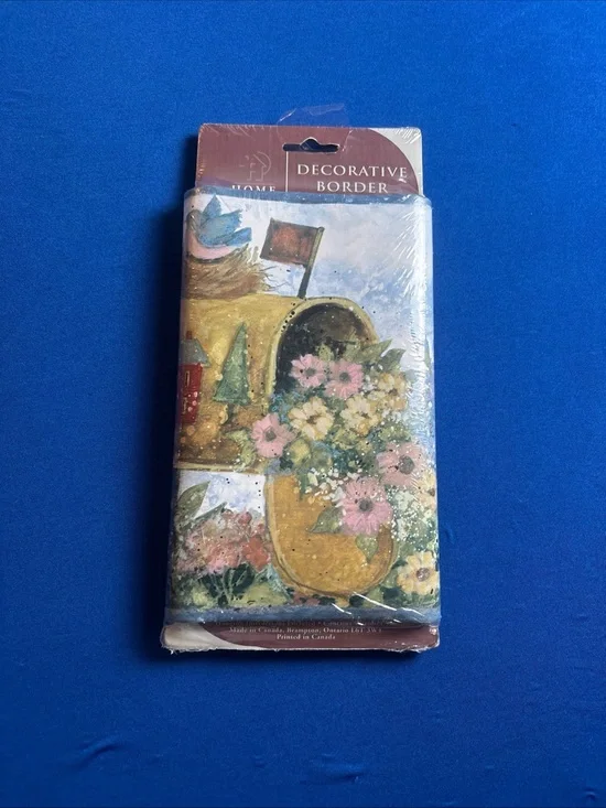 Norwall Group Inc. `mailbox ' Lot#5A 5 yds Wallpaper Boarder 2001 New VTG