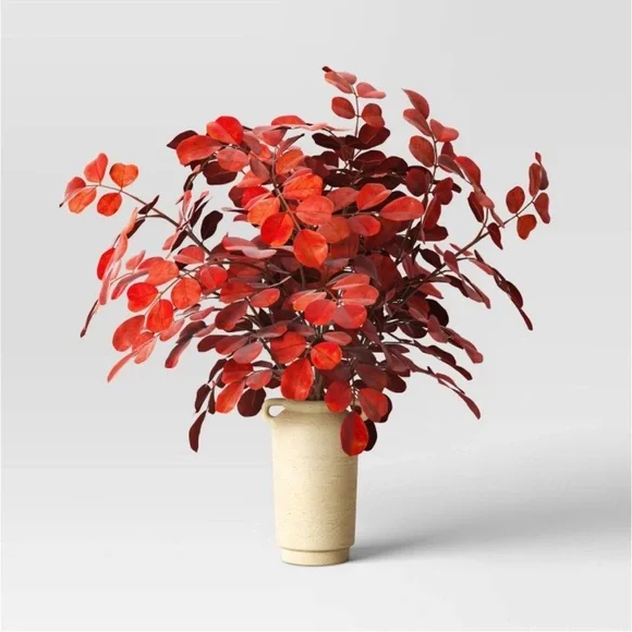 Large Red Leaf Potted Arrangement - Threshold™