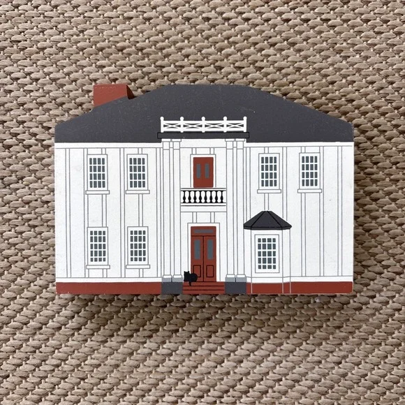 The Cat's Meow Village Collector Club Pearl S Buck Birthplace Hillsboro WV 1993