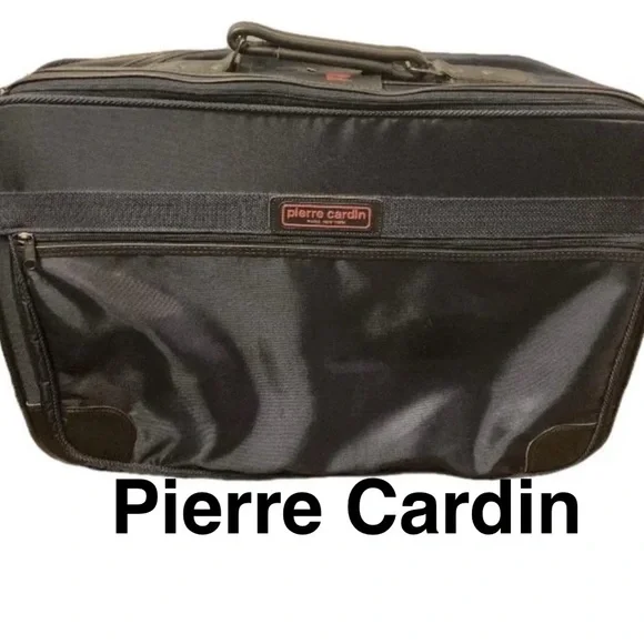 Pierre Cardin Men's Elegant Black Travel Bag