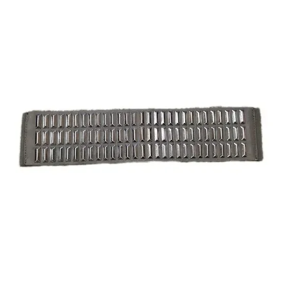Vintage Y2K BCBG MaxAzria Overaized Grey‎ Studded Snap Belt Sz Xs