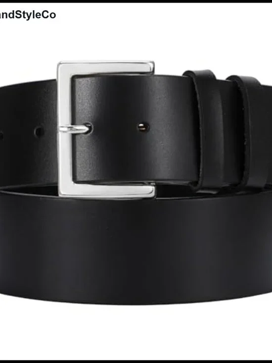 Wide Leather Belt for Women Dresses 1.9