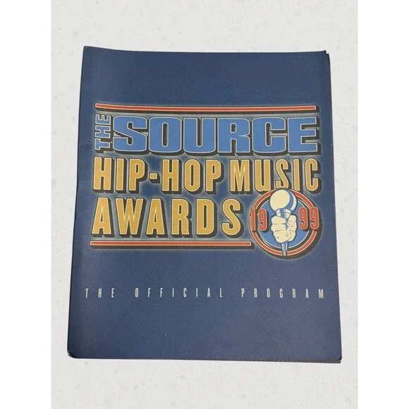 THE SOURCE 1999 HIP HOP AWARDS OFFICIAL SHOW PROGRAM - IMPOSSIBLE TO FIND