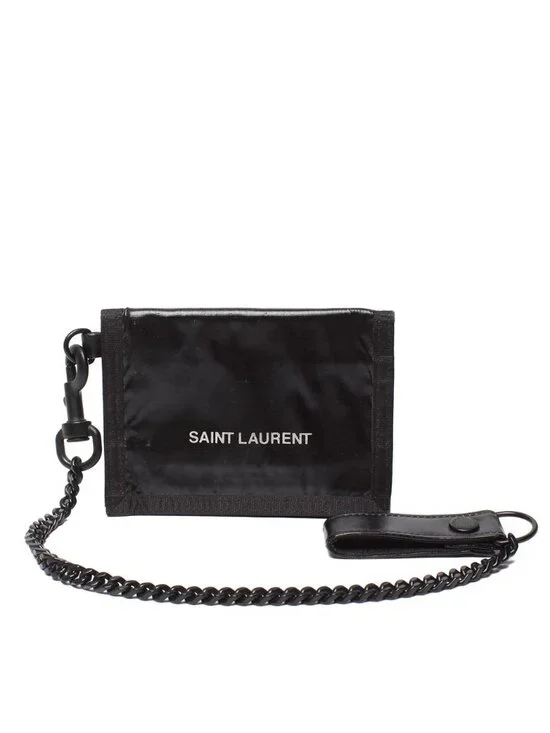 Saint Laurent Paris Trifold Wallet Chain Nuxx Shoulder Bag