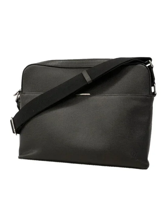 Louis Vuitton Shoulder Bag Taiga Anton Messenger MM Ardoise