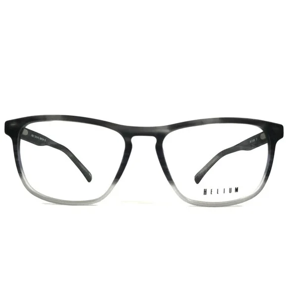 Helium Eyeglasses Frames 4389 NIGHT SKY Black Fade Rectangle Full Rim 53-16-140