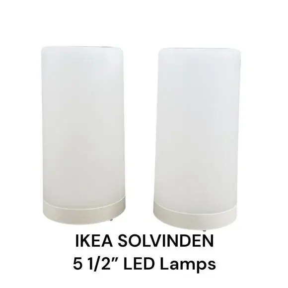 IKEA SOLVINDEN LED Decorative Light, table, Outdoor White, 5 3/4 