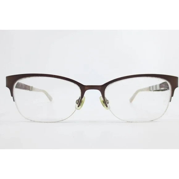 Kate Spade New York Valary 0W94 Brown Striped Cat Eye Eyeglass Frames 49-16-135