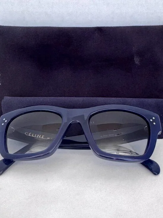 Celine Women's CL 41732S 41732/S Fashion Sunglasses Blue with Original Soft Case