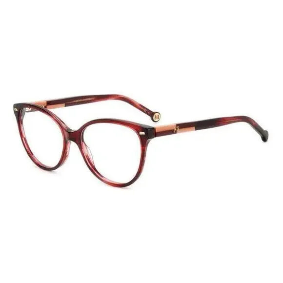 NWT Carolina Herrera HER0158-K4G-53 Red 53mm Eyeglasses
