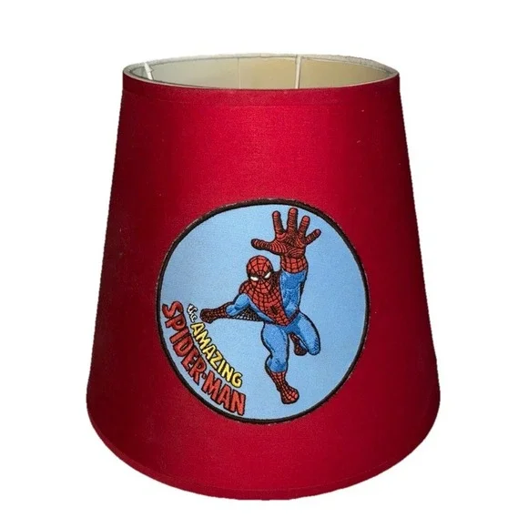Spider Man Lamp Shade Red 11x10