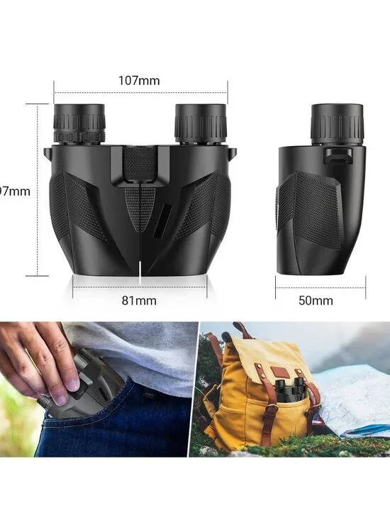 HIDEGAZER Compact Binoculars 10 x 25 - NEW NIB