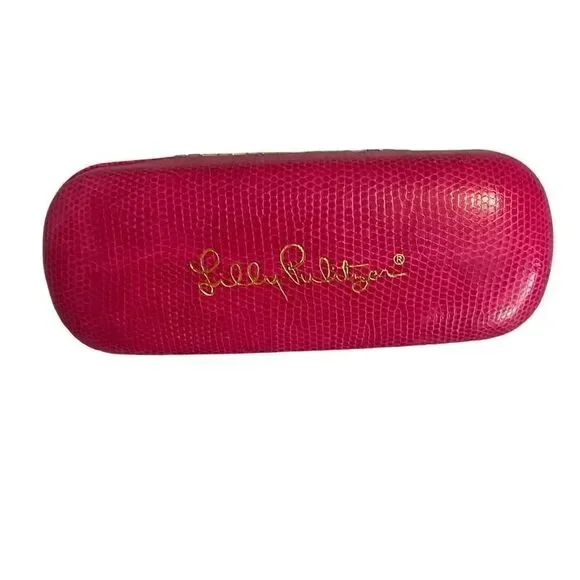 Lilly Pulitzer hard eyeglass case