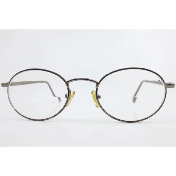 3M AOSafety DT-2 Eyeglasses Brown Marble Oval Metal Frames 50-20 140 Z87-2+