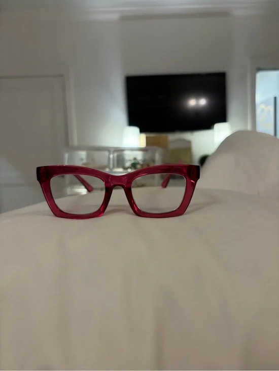 Women’s Deep Pink Bluelight Glasses