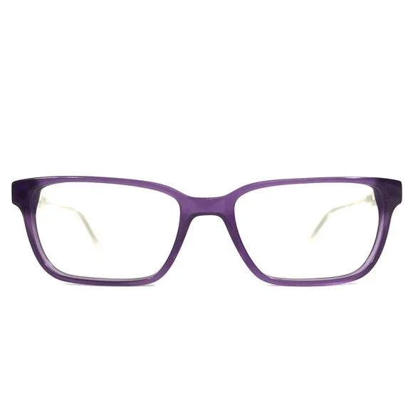 Candie's Eyeglasses Frames CA0129 083 Purple White Rectangle Full Rim 54-17-135