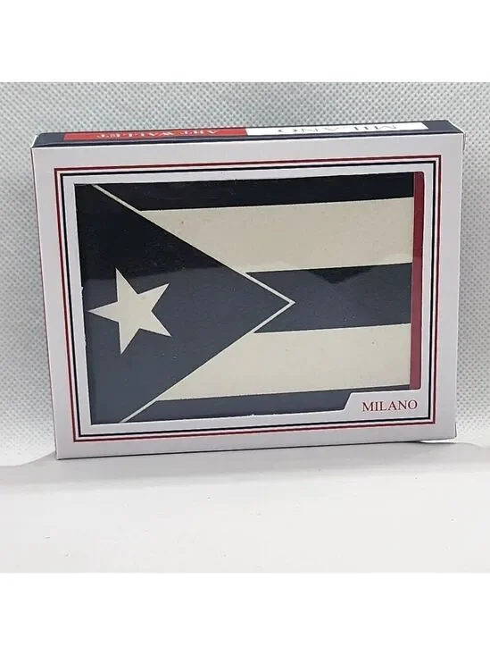 LAST ONE Brand New  Puerto Rican Flag Design Wallet