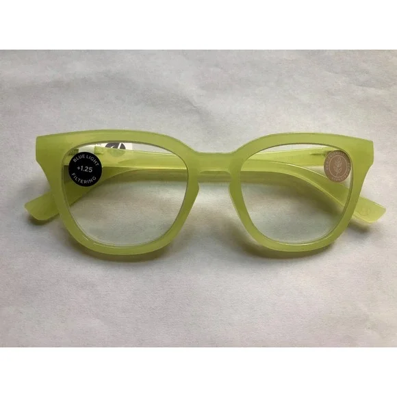 NEW NOLA MATCHA PEEPERS BLUE LIGHT READING GLASSES‎ +1.25