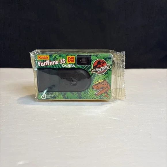 Kodak The Lost World Jurassic Park Movie Promo 35mm Disposable Camera Sealed 95