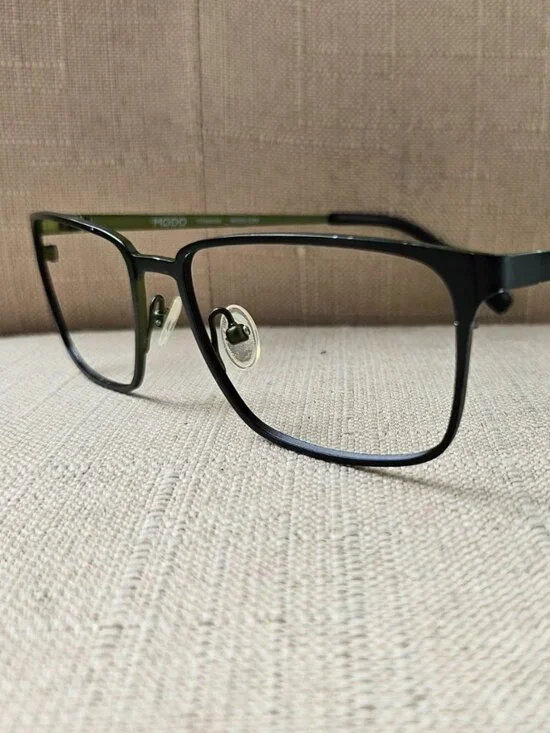 Modo Titanium Eyeglasses Frame Black Model 4218 Eyewear Unisex Glasses Frame onl