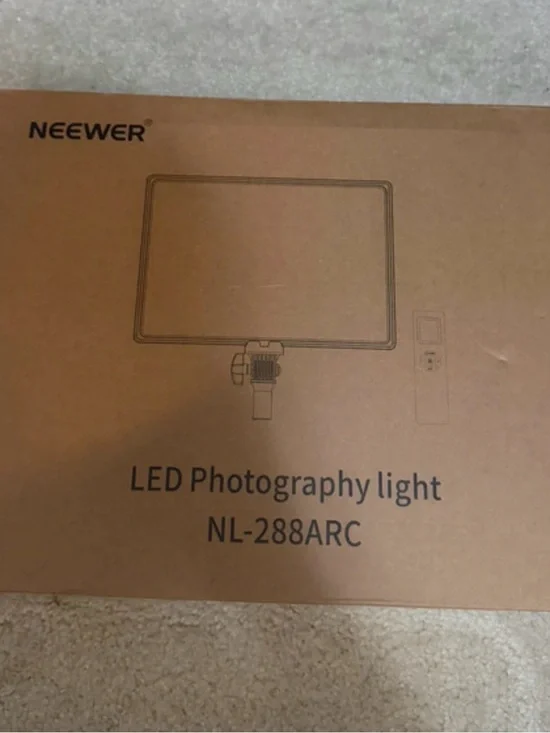 NL-288ARC LED Photography Light - Brown