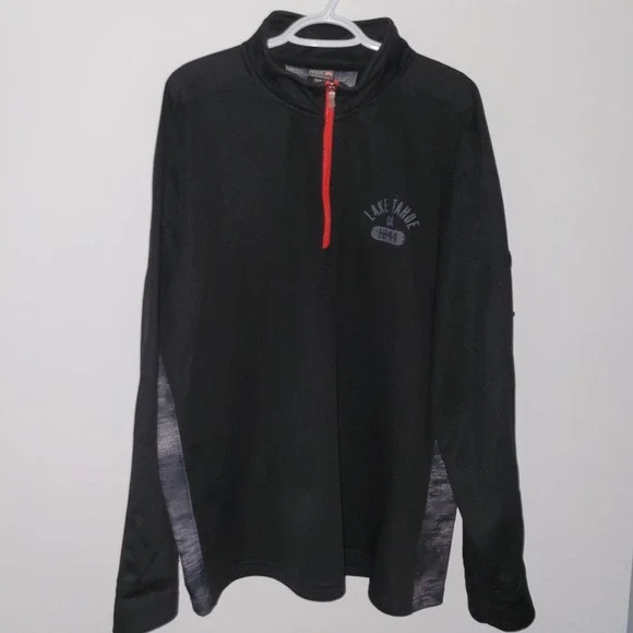 Outfitter Trading Co Performance Fleece 1/4 Zip Pullover Size XXL Lake Tahoe‎