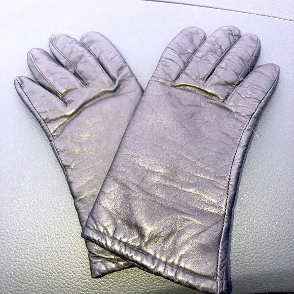 Gimbels Women’s Vintage Leather gloves Black Large