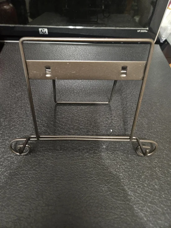 Metal Frame Display Stand in Bronze