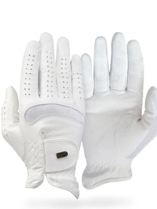 Tredstep Dressage Pro Gloves/Size 8/white/NWT
