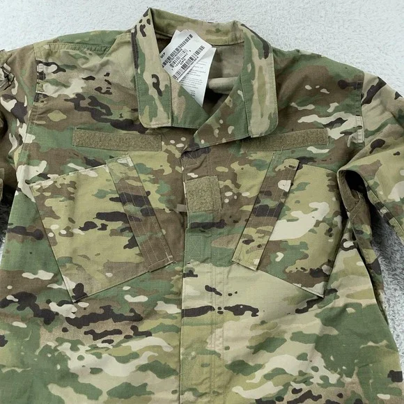 US Army‎ ACU OCP Coat Mens Medium Long Camo Permethrin NSN 8415-01-623-5529