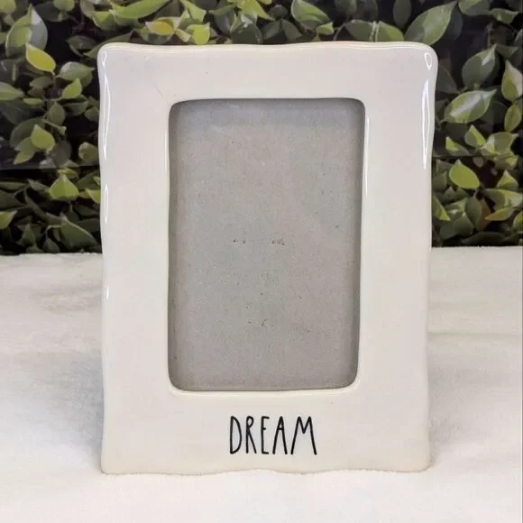 Rae Dunn DREAM Ceramic Photo Frame - 3.5