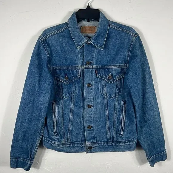 🔥🔥 True Vintage LEVI’s Original Denim Jean Jacket  - Sz 40R (Medium) - EUC‎