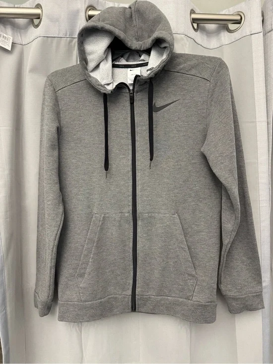 Nike Mens Dri Fit full zip hoodie - size small