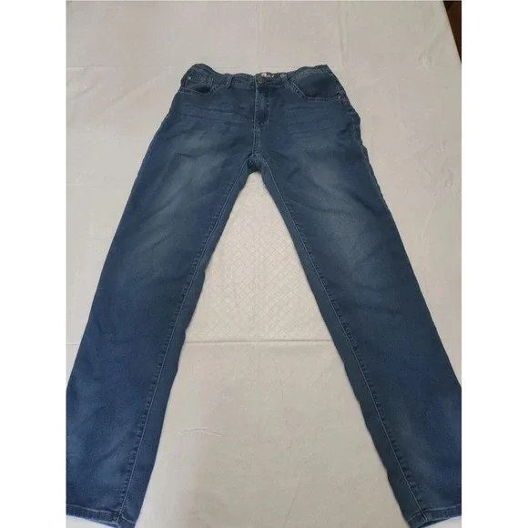 7 For All Mankind Jeans Mens 16 Blue Slimmy Slim Straight Stretch Denim 5-Pocket