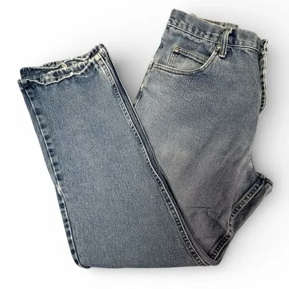 Wrangler 9760WDR Men’s Vintage Jeans 36x32 Straight Leg 90s Workwear
